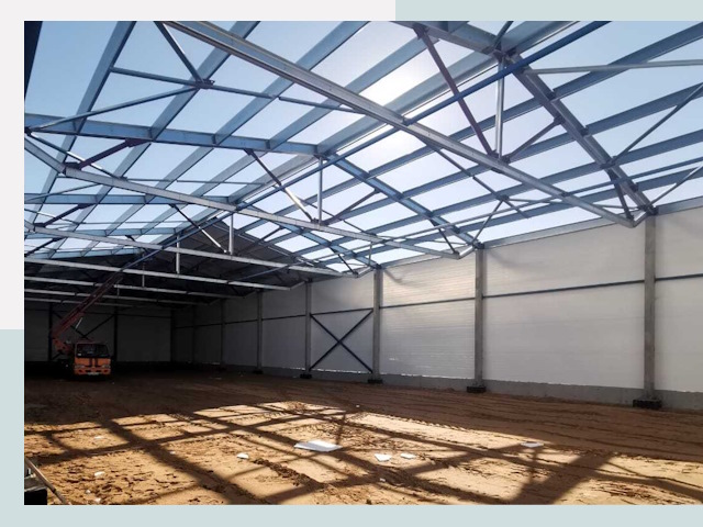 Строительство сенохранилищ в Биробиджане