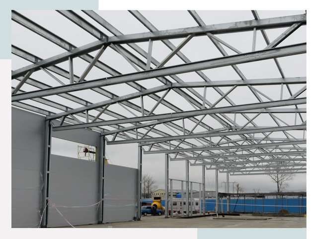 Строительство складов в Биробиджан от 608 руб. за м²