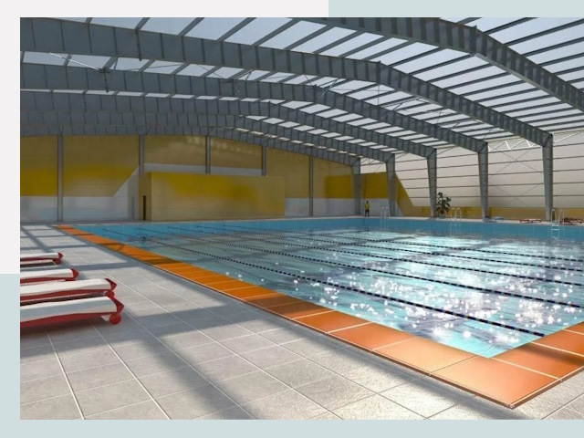 Строительство крытых бассейнов в Биробиджане