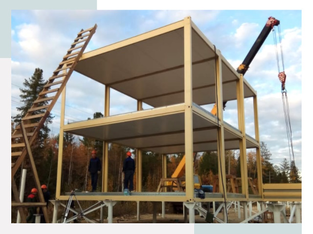 Строительство модульных здания Биробиджан