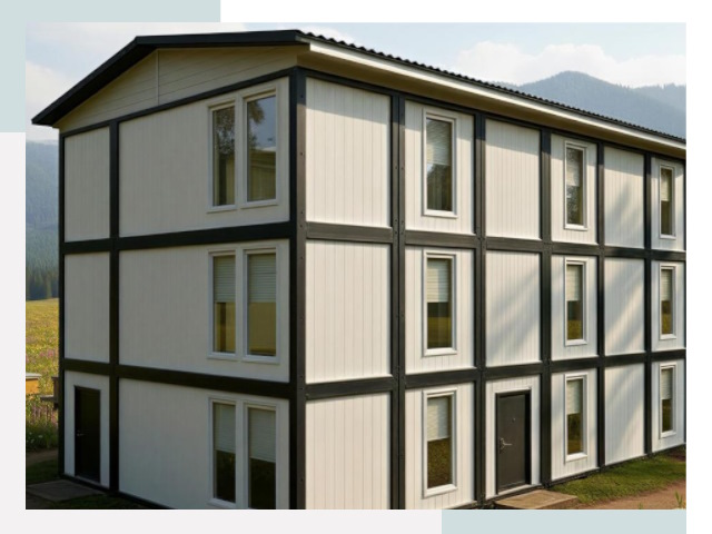 Модульные общежития в Биробиджане