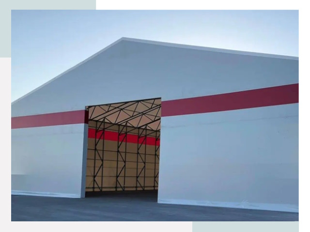 Быстровозводимые ангары в Биробиджане