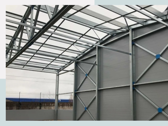 Каркасные ангары от СтальСтрой-Брб по цене от 608 руб.
