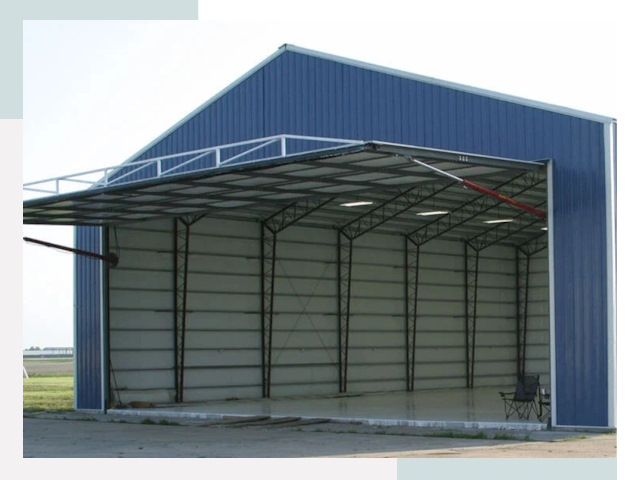 Прямо стенные ангары в Биробиджане