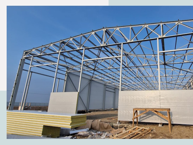 Утепленные ангары в Биробиджан от 608 руб. за м²