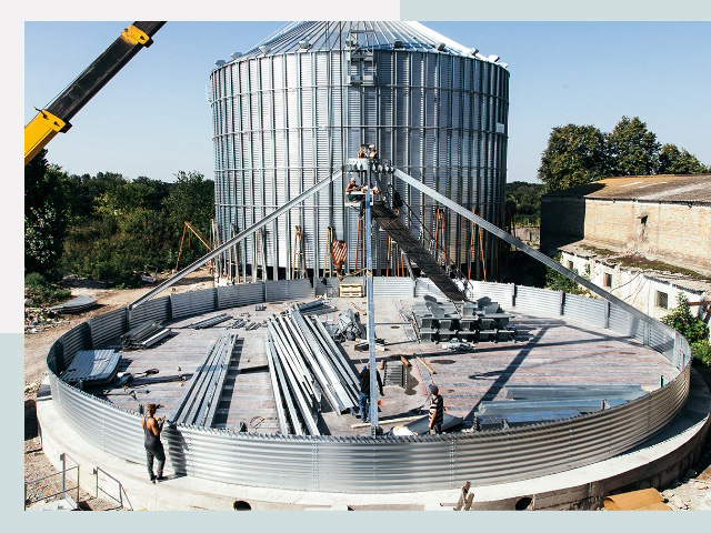 Силосы для зерна в Биробиджан от 608 руб. - Надёжное хранение