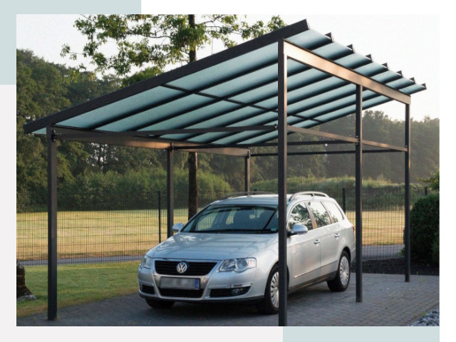 Навесы для автомобилей в Биробиджане