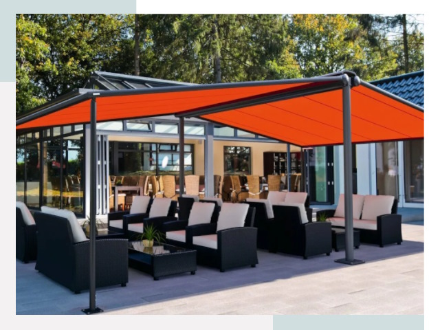 Навесы для кафе и ресторанов в Биробиджане