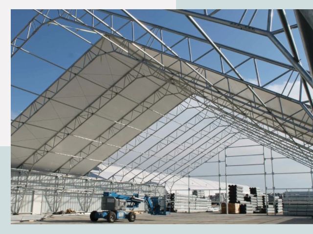 Каркасно-тентовые сооружения от СтальСтрой-Брб по цене 608 руб.
