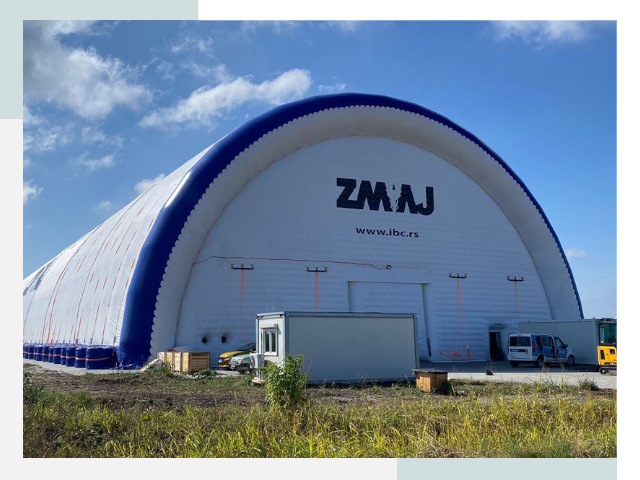 Брендирование ангаров в Биробиджане