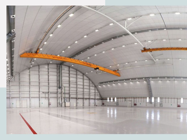 Оснащение ангаров в Биробиджан от СтальСтрой-Брб - цена от 608 руб.