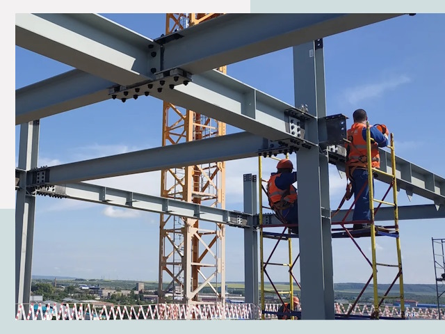 Монтаж металлоконструкций в Биробиджане