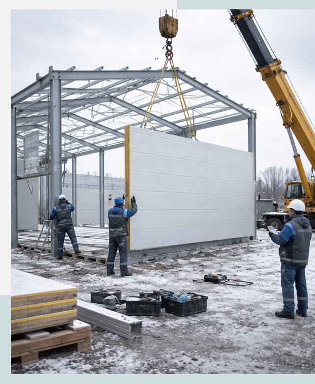 Строительство холодильных складов под ключ в Биробиджане