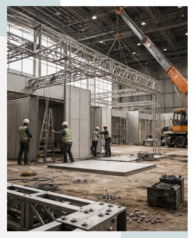 Строительство выставочных павильонов в Биробиджане от 35483 р.| СтальСтрой-Брб