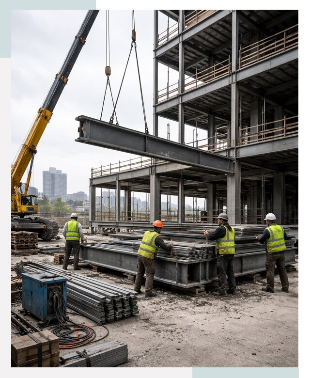 Строительство торгово-офисных зданий в Биробиджане от 45621 р.| СтальСтрой-Брб