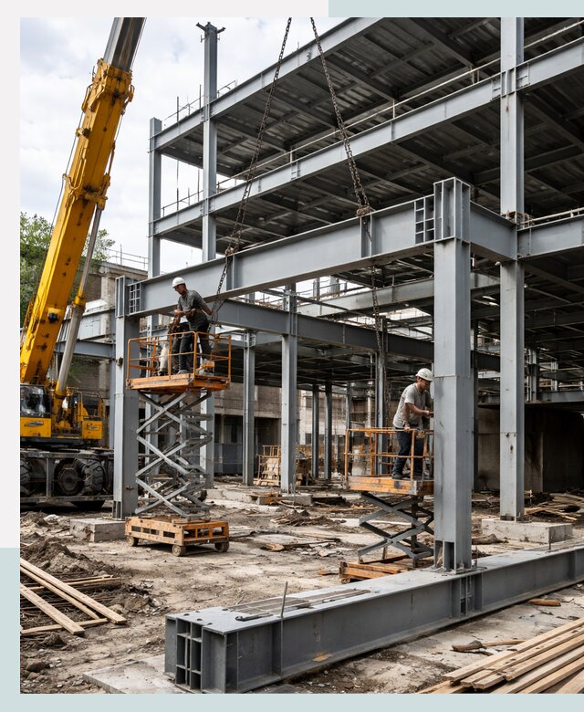 Строительство торгово-офисных зданий под ключ в Биробиджане