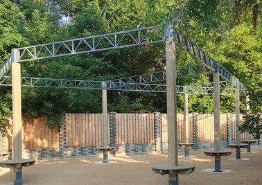 Терраса из металлоконструкций под ключ, проектирование, изготовление и монтаж от СтальСтрой-Брб